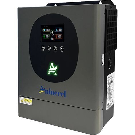 Inversor solar híbrido, onda sinusoidal pura, alta eficiencia, 4200W-24V-120A-WIFI, 220V-230VAC-a (1/2)