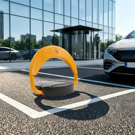 Barrière de stationnement électrique pliable avec télécommande (1/5)