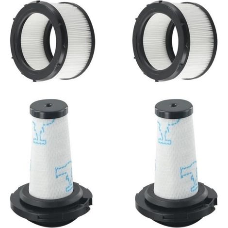 Filtre Moteur - Pré-filtre - Pour Rowenta X-Force Flex 9.60 - ZR009010 - Lot de 4 (1/4)