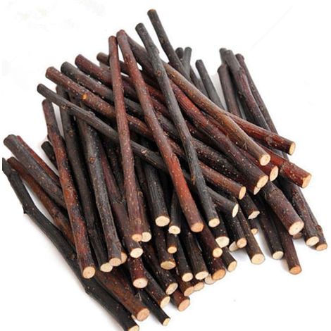 250 g Apfelstäbchen, Kauspielzeug aus Holz für Kleintiere, für Kaninchen, Streifenhörnchen, Hamster, Papageien und andere Kleintiere.