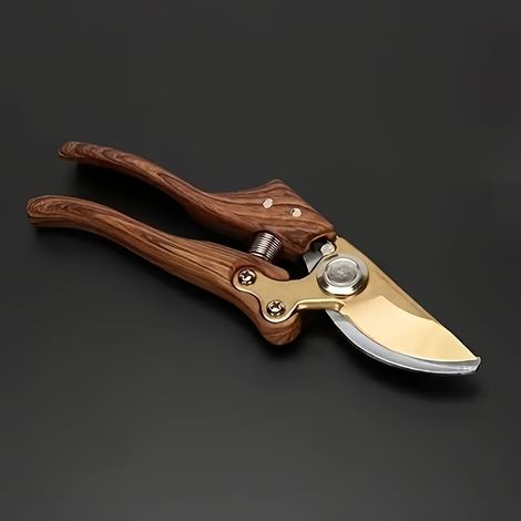 Taille-Haies Manuel Japonais SK5 – Lames en Acier, Poignées en Bois Bicolore pour Jardinage et Entretien de Pelouse (1/5)