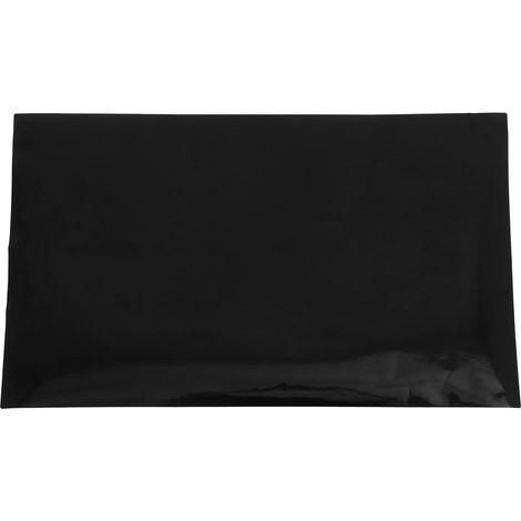 mattschwarzer Vinylaufkleber 30 x 50 cm wasserfest für