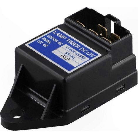Glühkerzen-Zeitrelais mit Lampenanschluss für Dieselmotoren, 12 V, Ersatzteil S81NL (1/5)