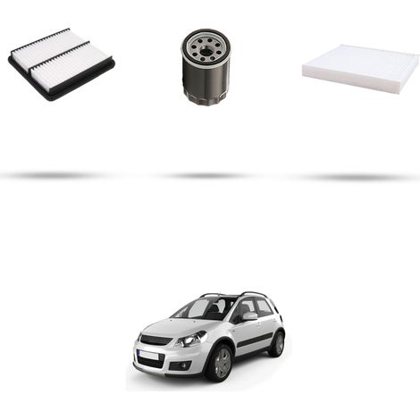 Kit tagliando 3 filtri compatibile con Suzuki Sx4 1.6 79kw Dal 2006 (1/5)