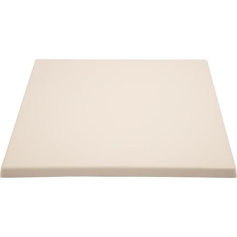 Plateau de table carré blanc 600 mm - Bolero (1/4)