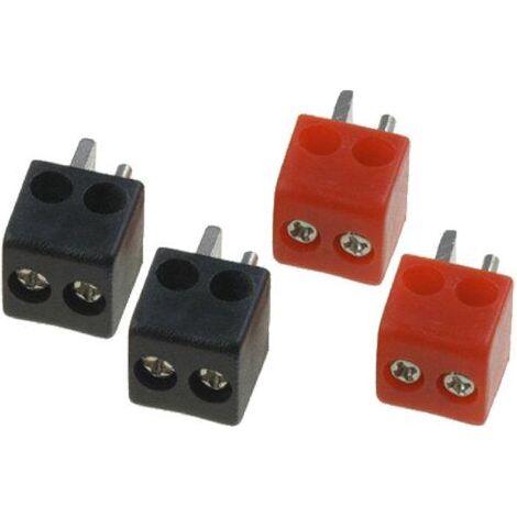 Connecteurs de haut-parleur 2.5mm2 - Dore Prise male - a sertir (1/2)