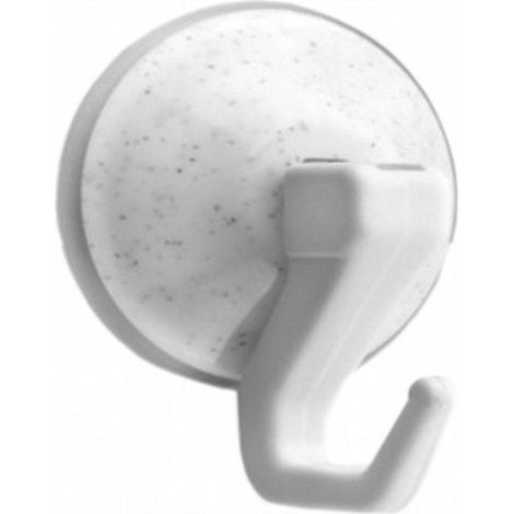 FPLUS percha vent.c/gancho mov.x 10uds. , Sistema de ventosa, por lo que no necesitas atornillar.

Capacidad de carga de hasta 6 kg.

Color: blanco.