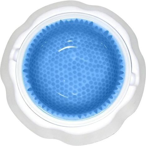 Gamelle anti-éclaboussures pour animaux, gamelle rafraîchissante amovible pour chien, gamelles pour nourriture et eau avec (1/5)