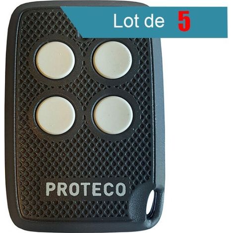 ANGIE TELECOMMANDE 4 CANAUX PROTECO Pack de 5 (1/2)