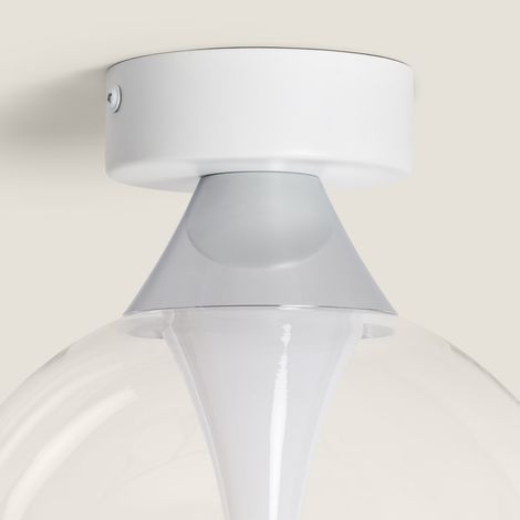 Lámpara de Techo Cristal LED 8W Micco Blanco