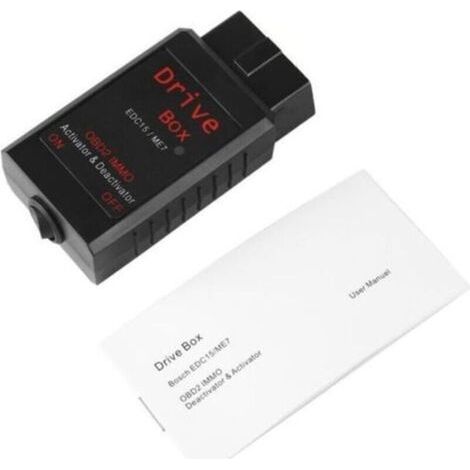 pair Drive Box for Bosch EDC15(Diesel)-ME7(Petrol) OBD2 IMMO Activator&Deactivator