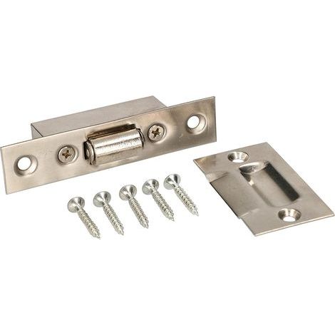 Stainless steel spherical latch with stop plate (1/5)