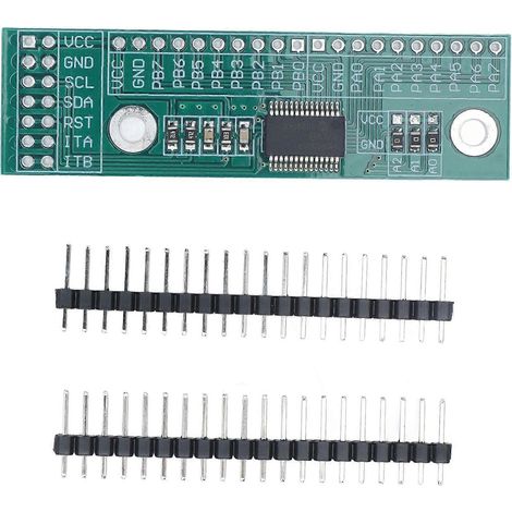 IO-Erweiterungsmodul I2C-Schnittstelle 16-Bit IIC Ein-/Ausgangs-Erweiterungs-Pinplatine MCP23017 E/SS