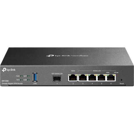TL-ER7206 router Gigabit Ethernet Negro