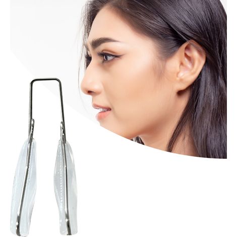 Redresseur Nasal en Silicone Souple, Correcteur de Nez pour la Nuit, Transparent et Confortable