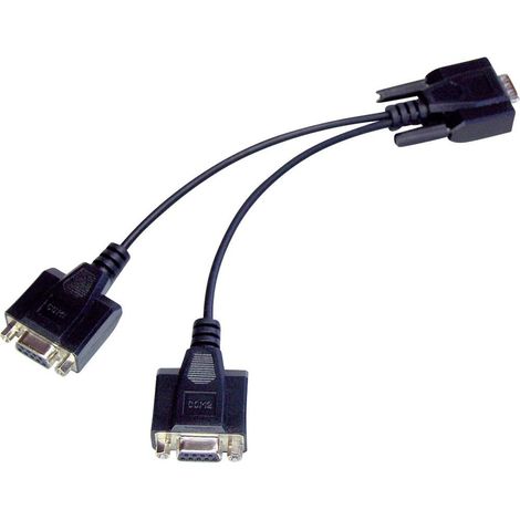 Kern CFS-A04 Câble Y pour le raccordement parallèle de deux appareils à l'interface de données RS-232 de la balance (1/3)