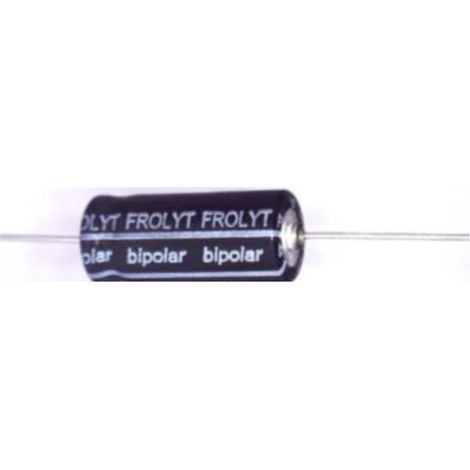 Frolyt K-AGU337 Bipolarer Kondensator axial bedrahtet 0.47 µF 100 V 20 % (Ø x L) 8.5 mm x 16 mm 1