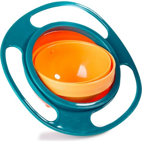 1 Bol gyroscopique, rotation 360 degrés, anti-renversement, PP, pour enfant (1/5)