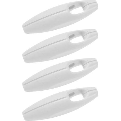 Lot De 4 Poids De Chaîne Pour Store Enrouleur-Corde Blanche-Accessoires De Fenêtre-Poignée De Chaîne Pour Stores Romains-Sto[CA159] (1/5)