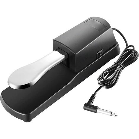 Allecto - Pédale de piano - Pédale de sustain - Portable et facile à utiliser - Splinter - Convient aux pianos numériques et aux claviers - Idéale pour la musique... (1/5)