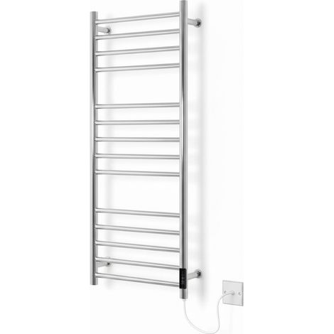 Larne Dry Electric Stainless Steel Towel Rail 1000 mm High 400mm Wide Energy Efficient