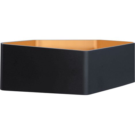 applique murale - aric taylor - 2 x 10w - 3000k - dimmable - noir et or - aric 50560 (1/3)
