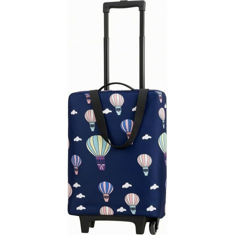 Lightweight Rolling Shopping Bag, Colorful Hot Air Balloons (1/5)