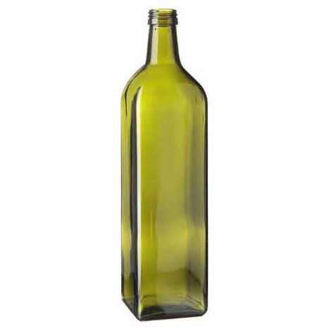 BOTTIGLIA IN VETRO PER OLIO TIPO 'MARASCA' 1 lt
