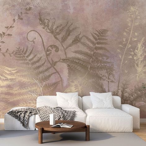 Papier peint panoramique - Plantes sauvages - 130 cm x 78 cm (1/4)