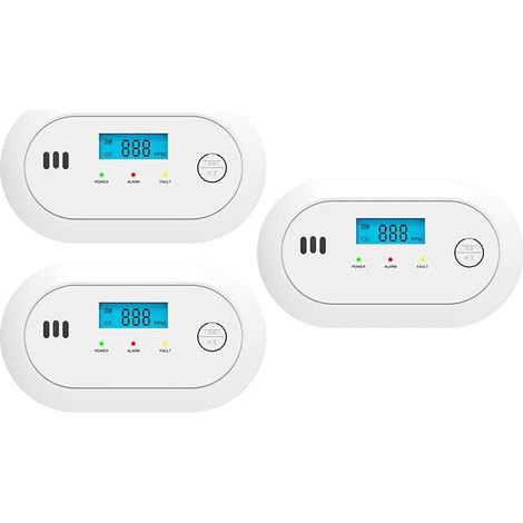 Détecteurs monoxyde carbone - Portables 3 pièces (1/5)