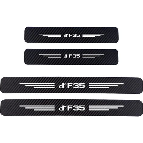 (Rouge carbone,pour DR F35) Autocollant de protection de seuil de porte en fibre de carbone pour DR Motors Zero DR1 DR2 DR3 DR4 DR5 DR6 10 EV DR 30 DR 40 50 60 70 (1/3)