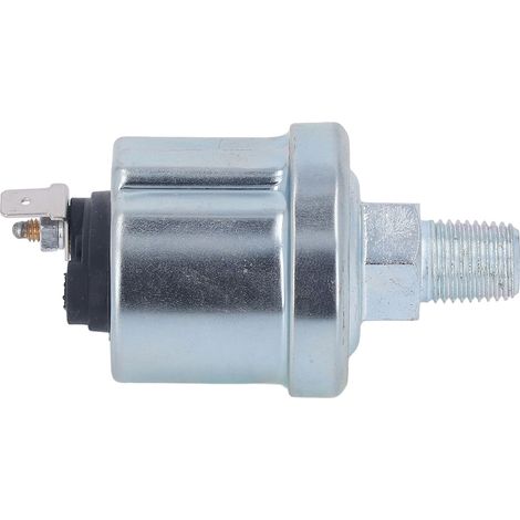 Capteur de pression d'huile 1/4 NPT 0 à 10 bar, transducteur de pression d'huile moteur pour groupe électrogène diesel VDO, finition brillante, tête unique