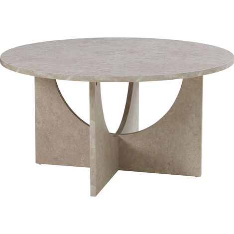 Tavolino/consolle/tavolino laterale 80 x 42 cm cemento chiaro 030010843