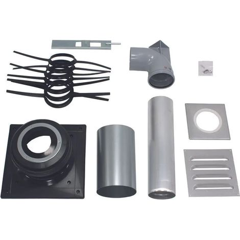 Vaillant Kit de raccordement de base Vaillant DN 130 PP pour le montage dans la cheminée, 0020042762