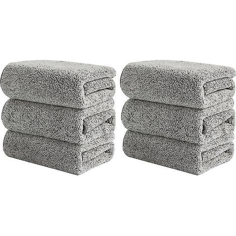 Lot de 6 torchons en microfibre (1/3)