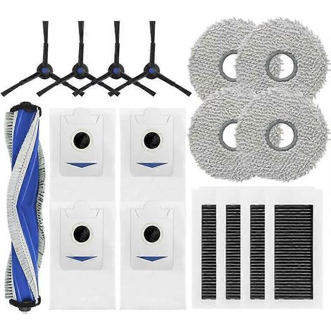Pour DEEBOOT X5 OMNI / X5 PRO OMNI Brosse latérale à rouleau Filtre Lingette Sac à poussière Aspirateurs robots (1/5)