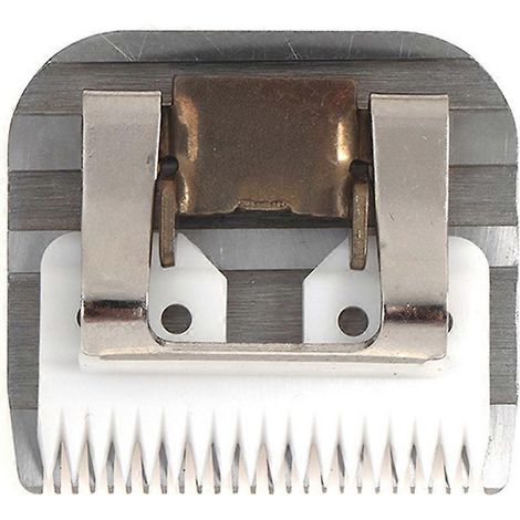 Lame détachable pour tondeuse à animaux de compagnie 10 pouces, compatible avec les tondeuses Andis, Oster A5 et Wahl série KM, en céramique, professionnelle (1/5)