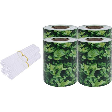 Maison Exclusive - Garten-Sichtschutz 4 Stk. PVC 35x0,19 m Grün