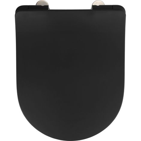 Sedile WC Premium Sedilo nero opaco (1/5)