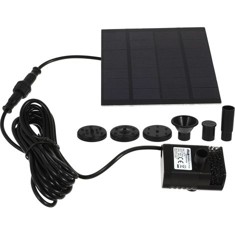 EASYCOMFORT Pratique Professionnel Solaire Puissance Durable Aspirateur À pour Jardin Aquarium Piscine Étanche Fontaine 1pcs (1/5)