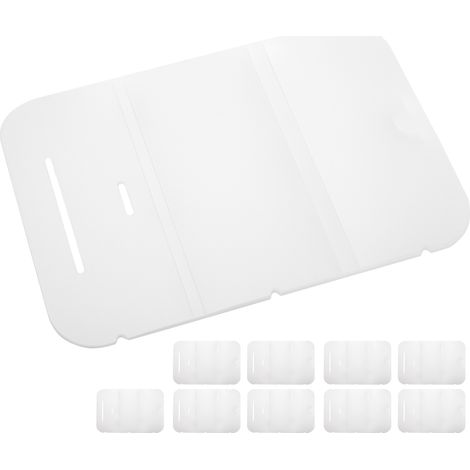 PrimeMatik - Funda protectora plegable porta mascarillas compatible con KN95 FFP2 10 unidades
