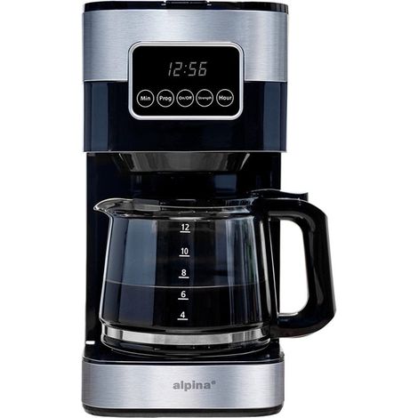 alpina cafetière à filtre Noir H33.5xl17xL26.2cm (1/5)