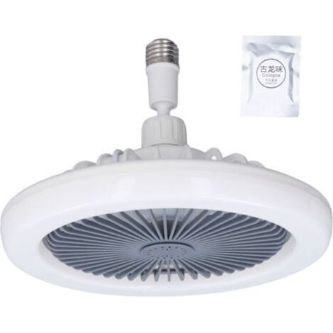 Deckenventilator 85-265V, verstellbarer Ventilator mit E27-Lampenfassung für Zuhause (1/4)