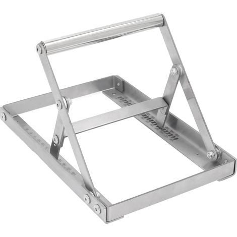 Support réglable pour table de sciage, structure métallique pliable, hauteur ajustable, accessoire auxiliaire pour machine de découpe (1/5)