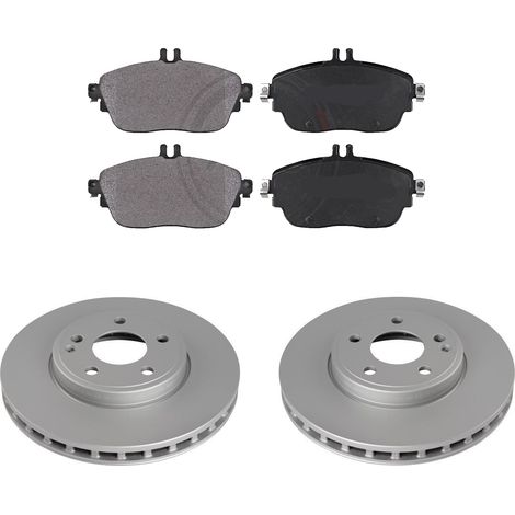 KIT FRENI ANTERIORI compatibile con INFINITI Q30 - DISCHI + PASTIGLIE OEM: 37911 / DSK3417 /SOSTITUZIONE DIRETTA/BASSA POLVERE/SILENZIOSO (1/5)