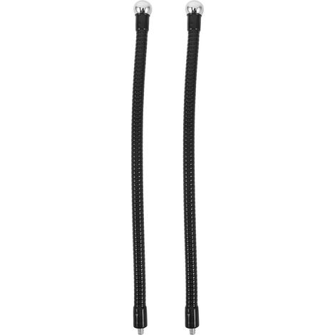 2 Pièces Support 17,4mm Téléphone Caméra en Flexible et Acier Noir Tige Pliable et Tête Sphérique de Fêtes Streaming (1/5)