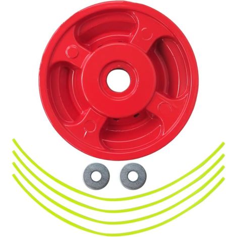 Tête de coupe de rechange en aluminium de 4,3 pouces pour coupe-bordures — Pièce de rechange compatible avec Husqvarna et Weedeater (1/5)