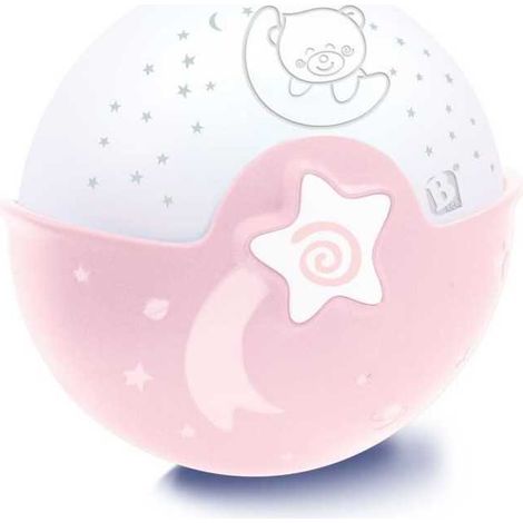 Infantino Nachtlicht und Projektor 2-in-1 Rosa (1/3)