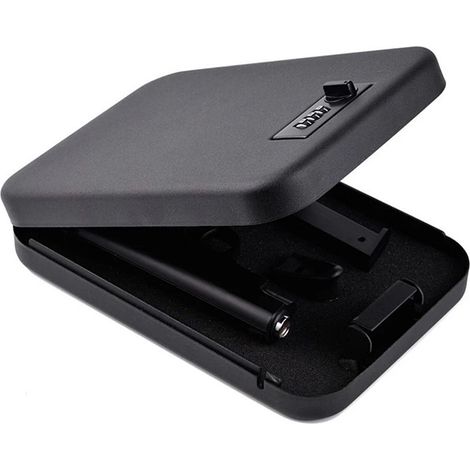 Coffre-fort portable à mot de passe, mini-coffre-fort, coffre-fort de dépôt, boîte de dépôt sécurisée (1/5)