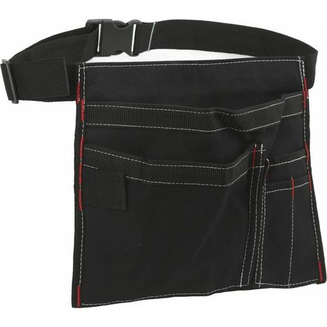Green Mobility-Pochette Ceinture à Outils Simple Face, Tablier de Travail en Toile 6 Poches avec Sangle réglable, Ceinture à Outils pour mécanicien, Charpentier, Jardinier, Bricoleur (1/5)
